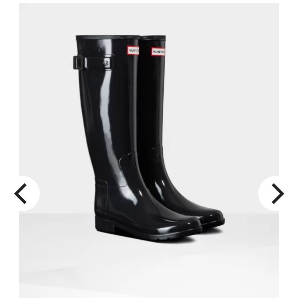 Black hunter Rainboots